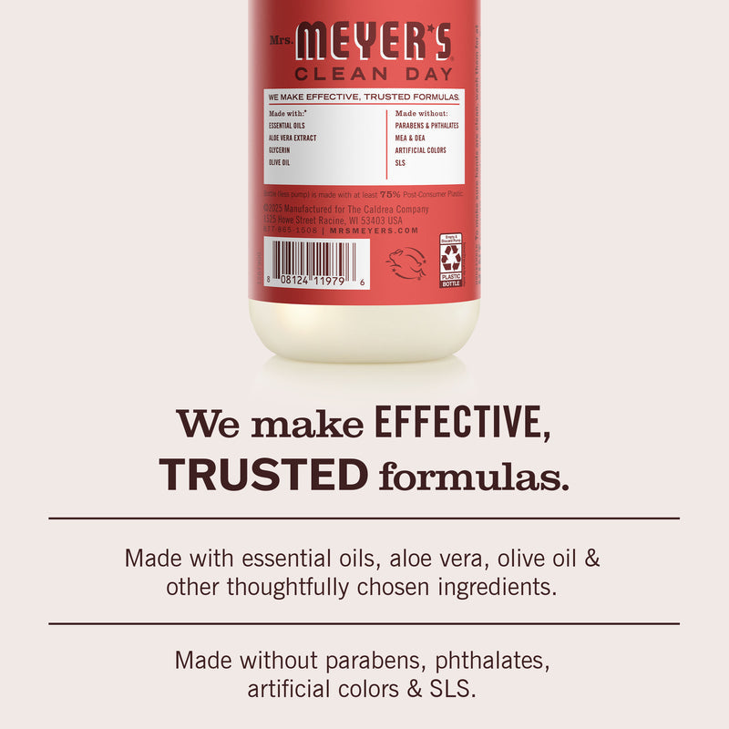 Mrs. Meyer's Tomato Vine Liquid Hand Soap 3-count Bundle 